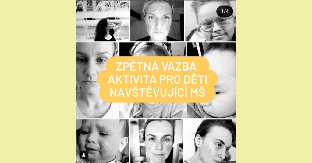 Aktivity pro pedagogy - zpětná vazba Rovnost tváří